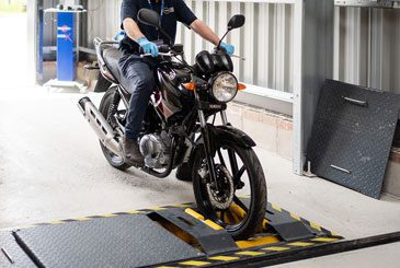 Man on Motorcycle - MOT Tester Training Level 2