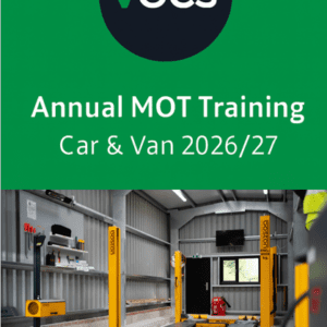Annual MOT Training - Car & Van - 2026/27
